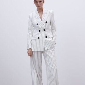 Zara striped pants